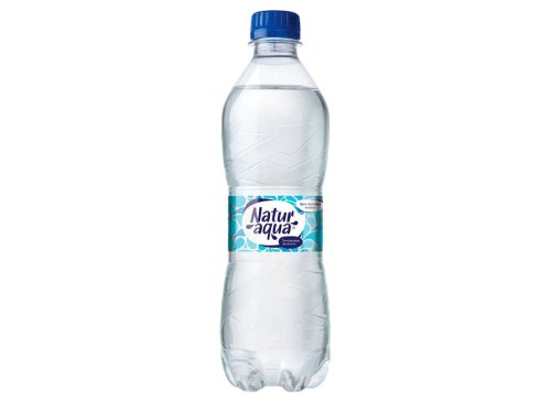 NaturAqua szén-dioxiddal dúsított természetes ásványvíz 500 ml