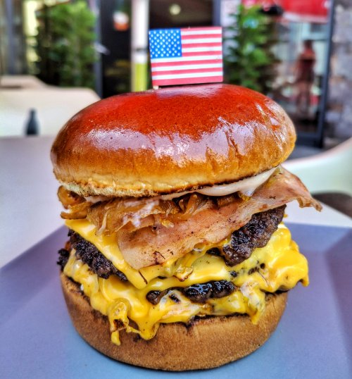 Triple Smash Burger
