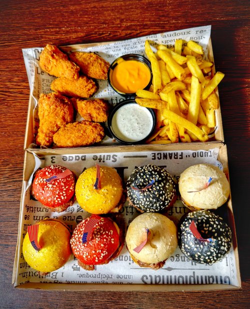 MINI BURGER BOX